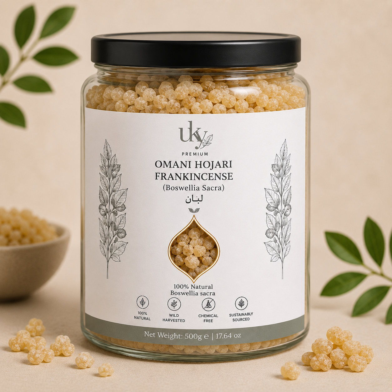Frankincense (Boswellia sacra) – Premium Omani Resin