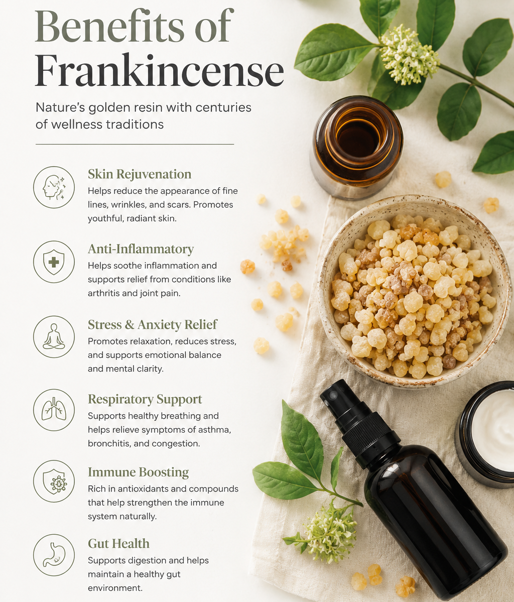 Frankincense (Boswellia serrata) – Traditional Ayurvedic Resin