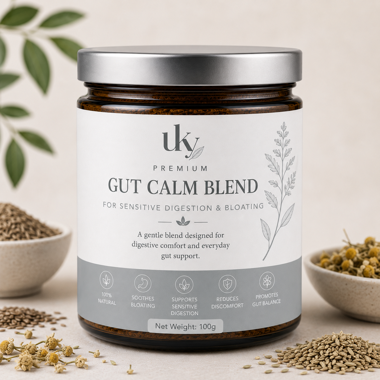 Gut Calm Blend - For Sensitive Digestion & Bloating
