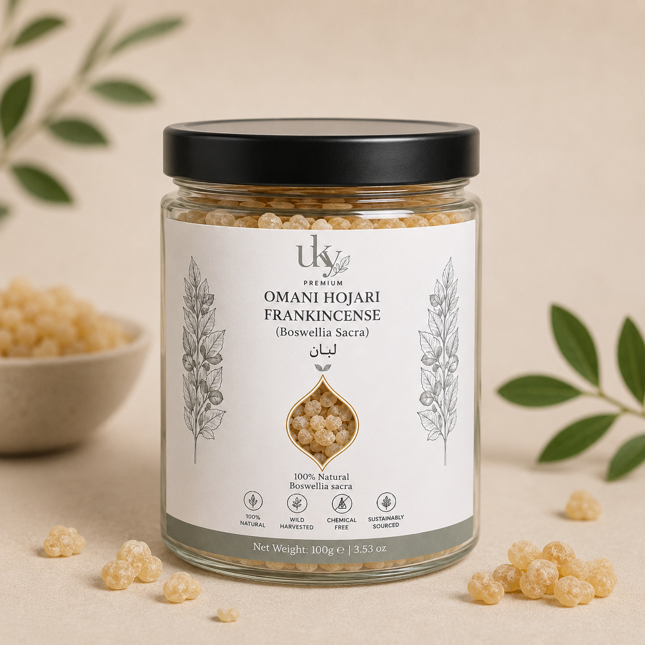 Frankincense (Boswellia sacra) – Premium Omani Resin
