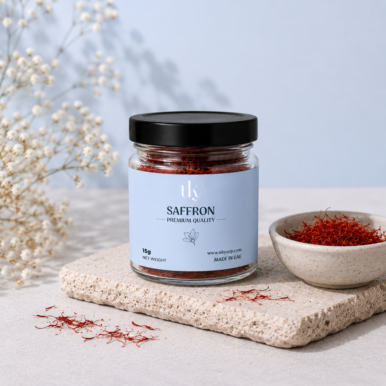 Premium Saffron Threads - Antioxidant-Rich Premium Spice