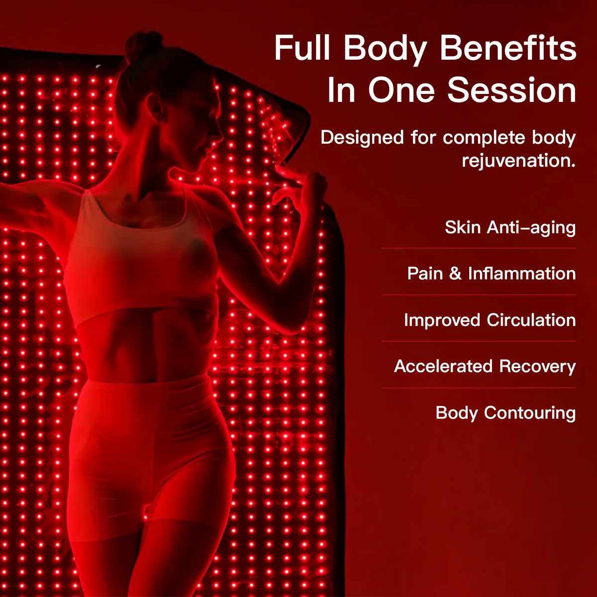 UKY Red Light Therapy Yoga Mat