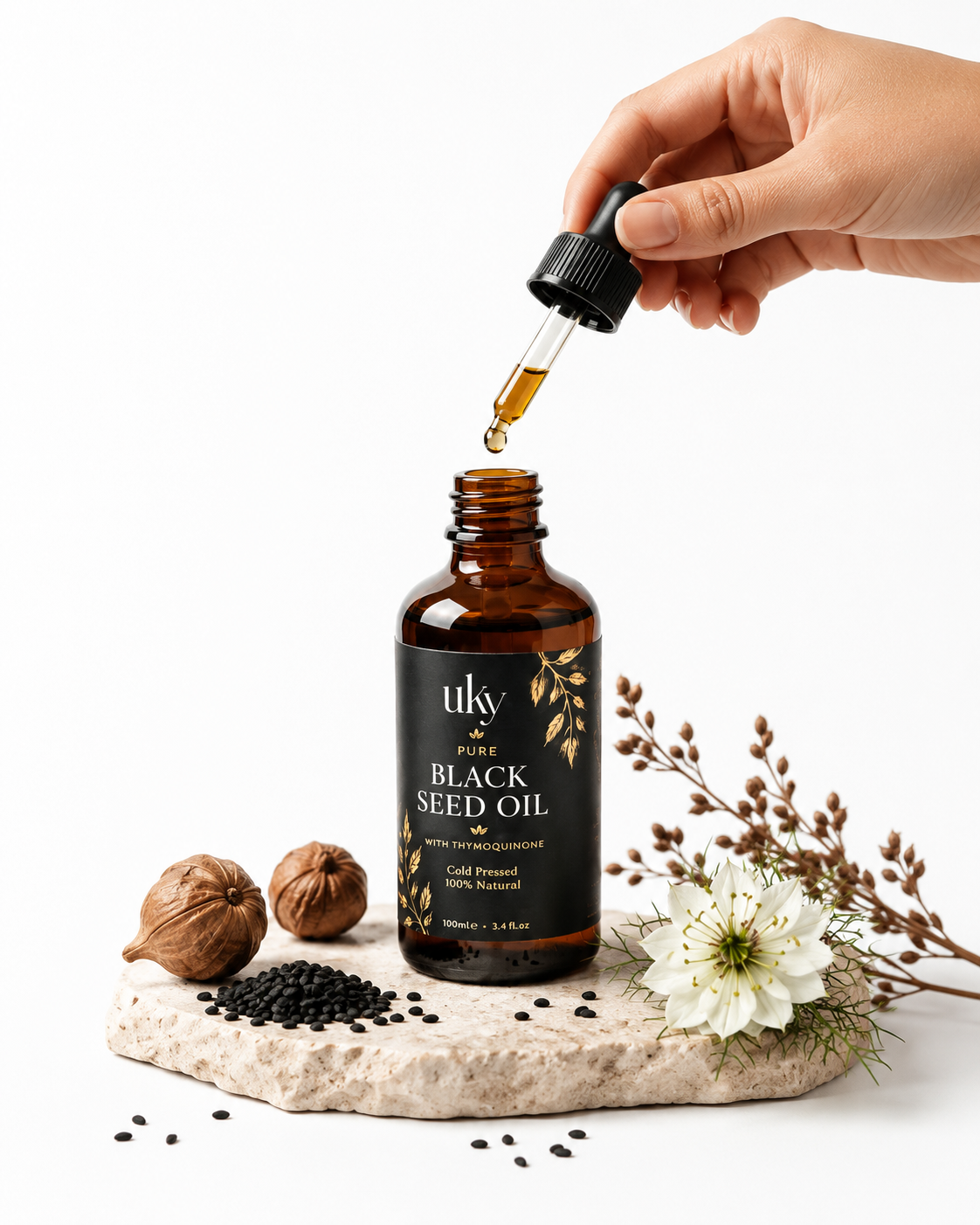 Black Seed Oil with Thymoquinone