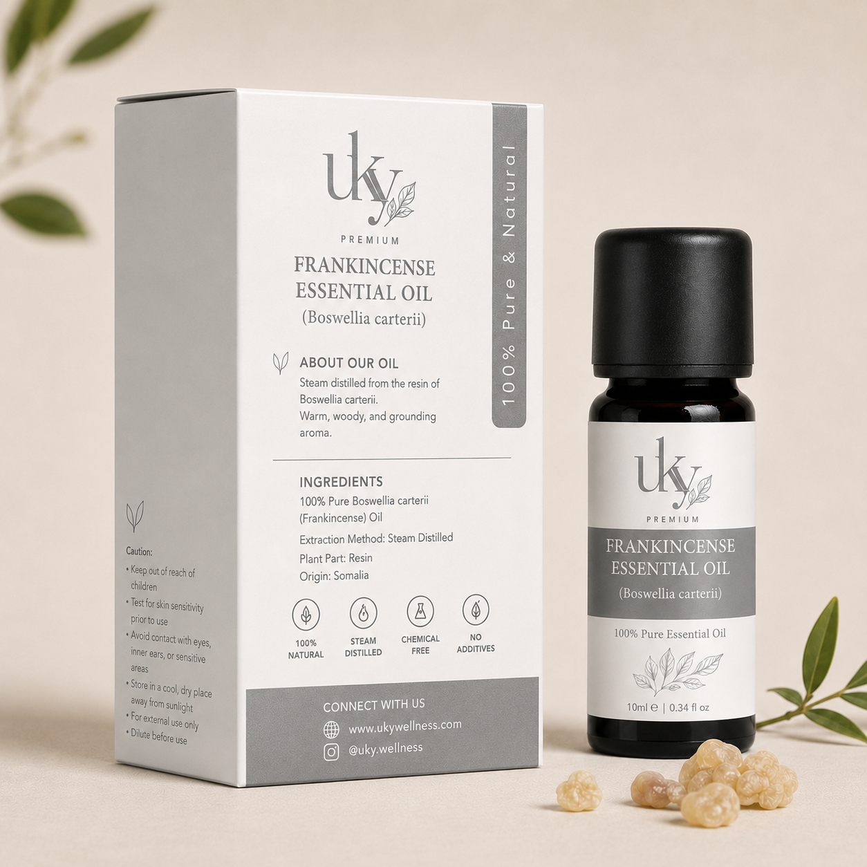 Frankincense Essential Oil (Boswellia carterii) - Sacred Somalian