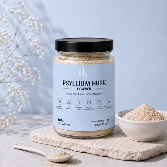 Organic Psyllium Husk Powder - High-Fiber Powder