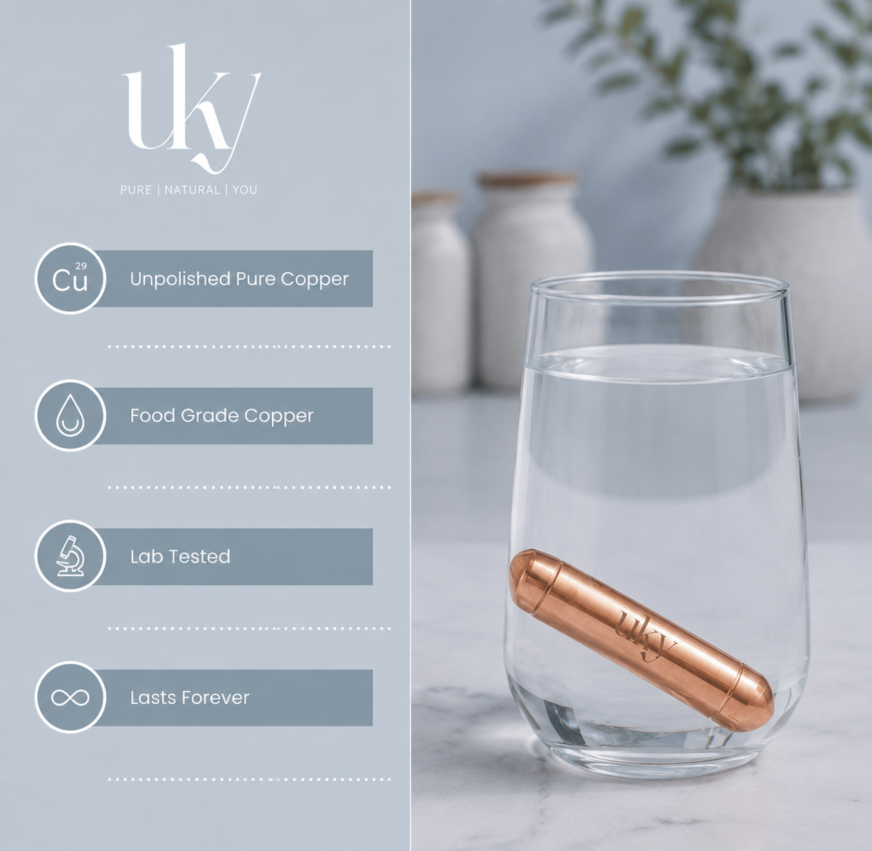 Copper Stems - Water Enhancer